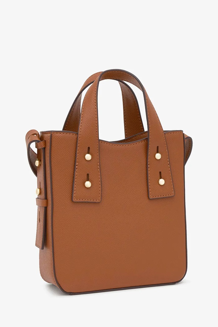 Tous torebka crossbody damska z imitacji skóry 2002373745 brązowy ZW26