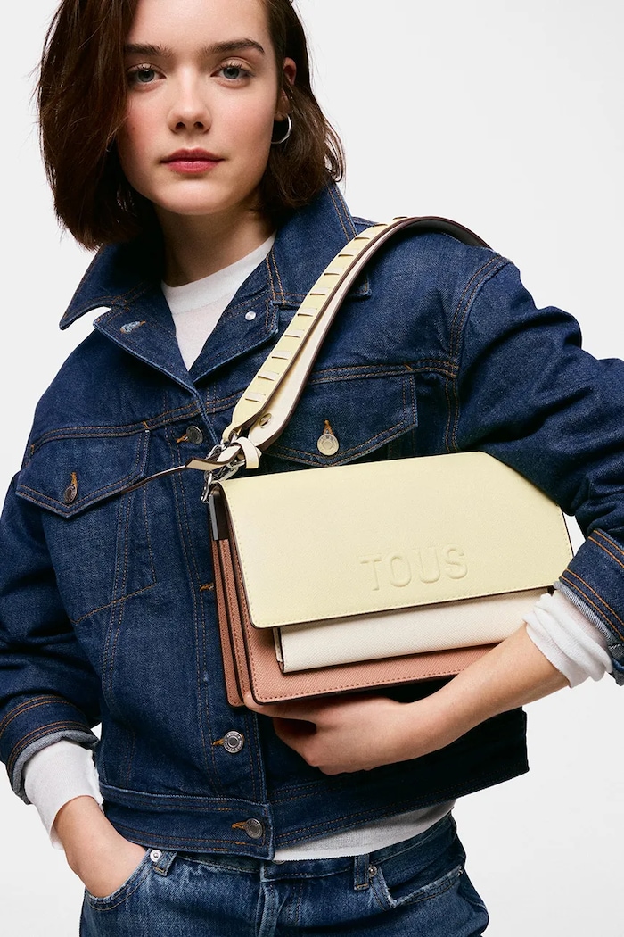 Tous torebka crossbody damska z imitacji skóry 2002358205 żółty
