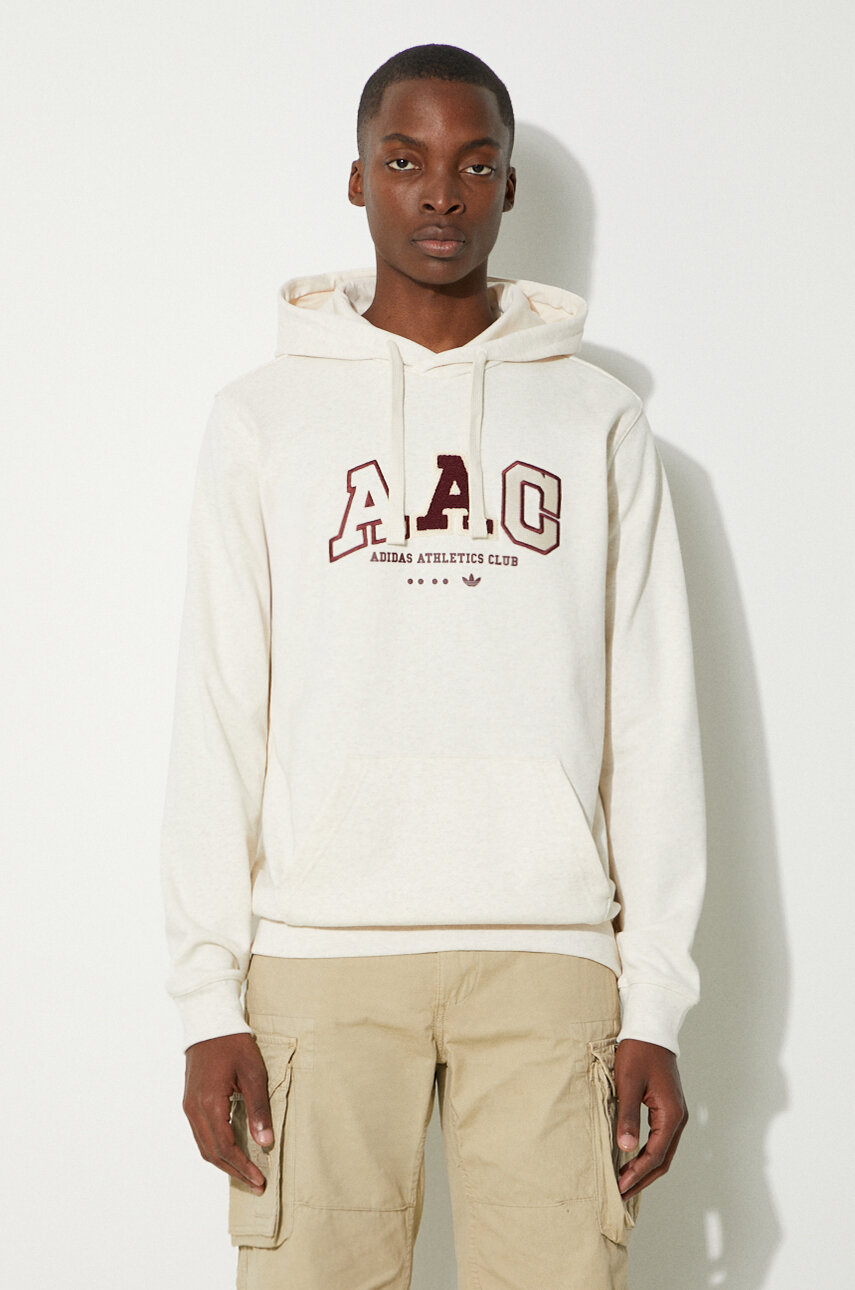 adidas Originals sweatshirt men s beige color at PRM US