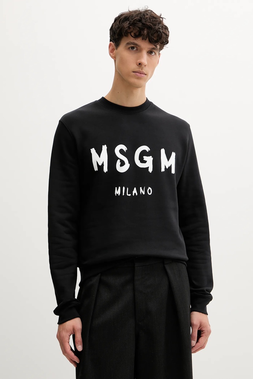 Кофта adidas Originals Adicolor Oversized Crew мужская цвет чёрный