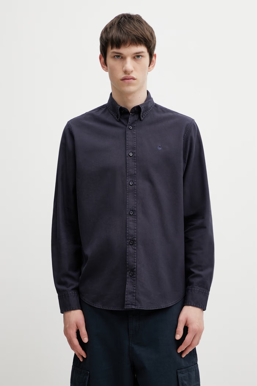 Carhartt WIP cotton shirt Longsleeve Madison Shirt PRM EU