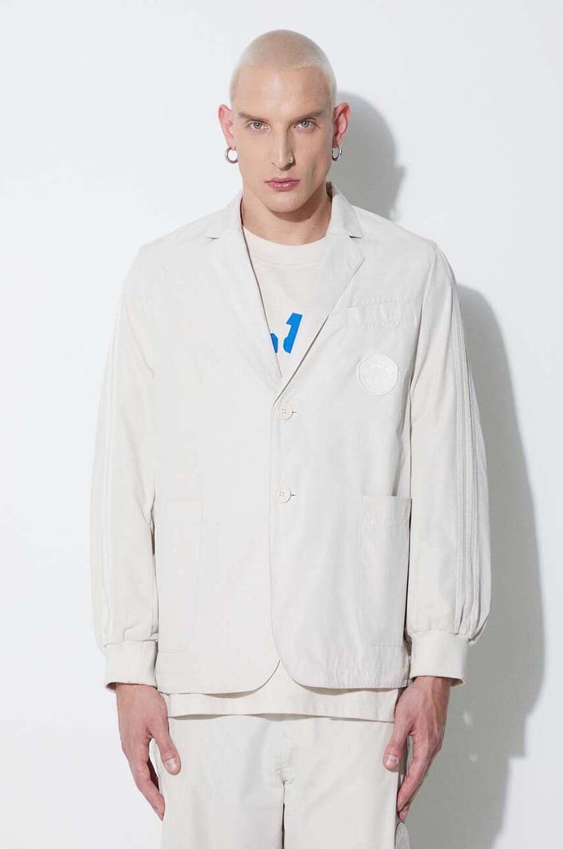 ジャケット・アウター At Last & Co Sports jacket ivory 38 adidas jacket Club Blazer IA2495 men's beige color at PRM US