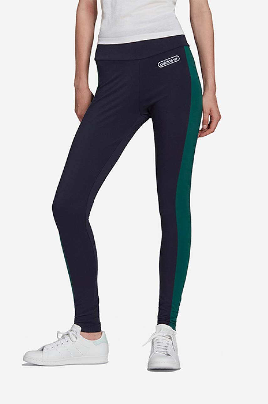 adidas Originals leggings Adicolor Classics 3-Stripes Leggings women\'s  green color | buy on PRM