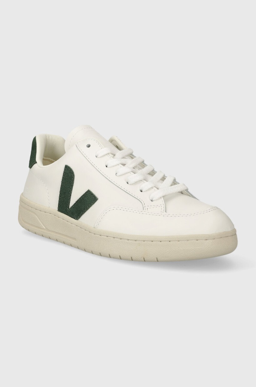 Veja leather sneakers V-12 white color XD0202336A at PRM US