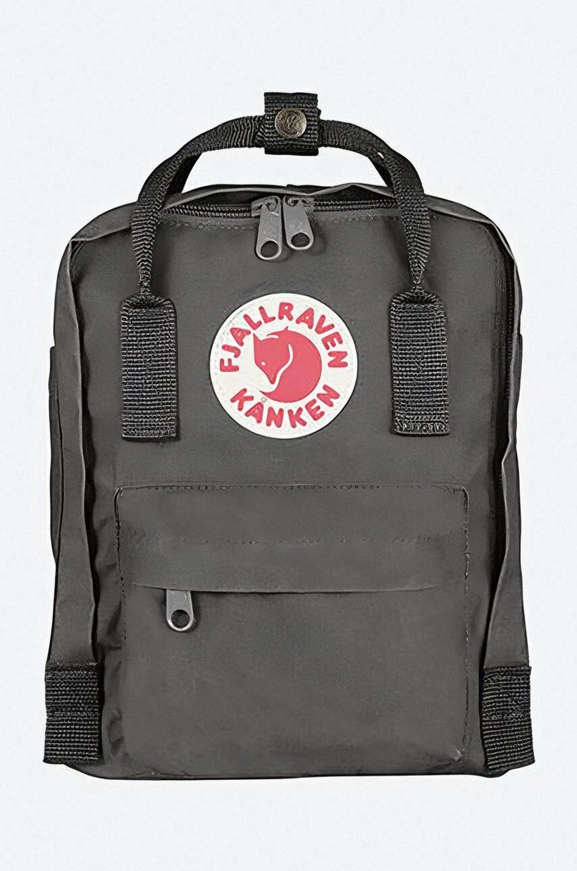 fjallraven kanken mini backpack grey Fjallraven backpack Kanken Mini gray color at PRM US