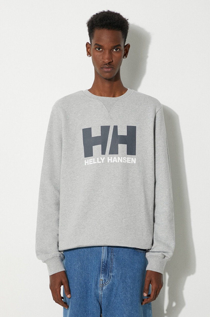 thisisneverthat cotton sweatshirt T-Logo Crewneck men's gray color