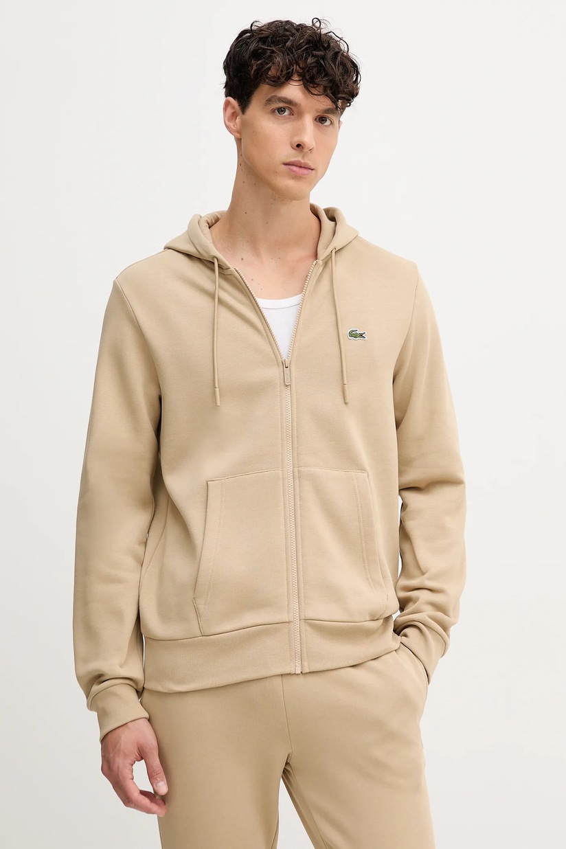 Human Made fleece sweatshirt Nordic Fleece Jacket beige color