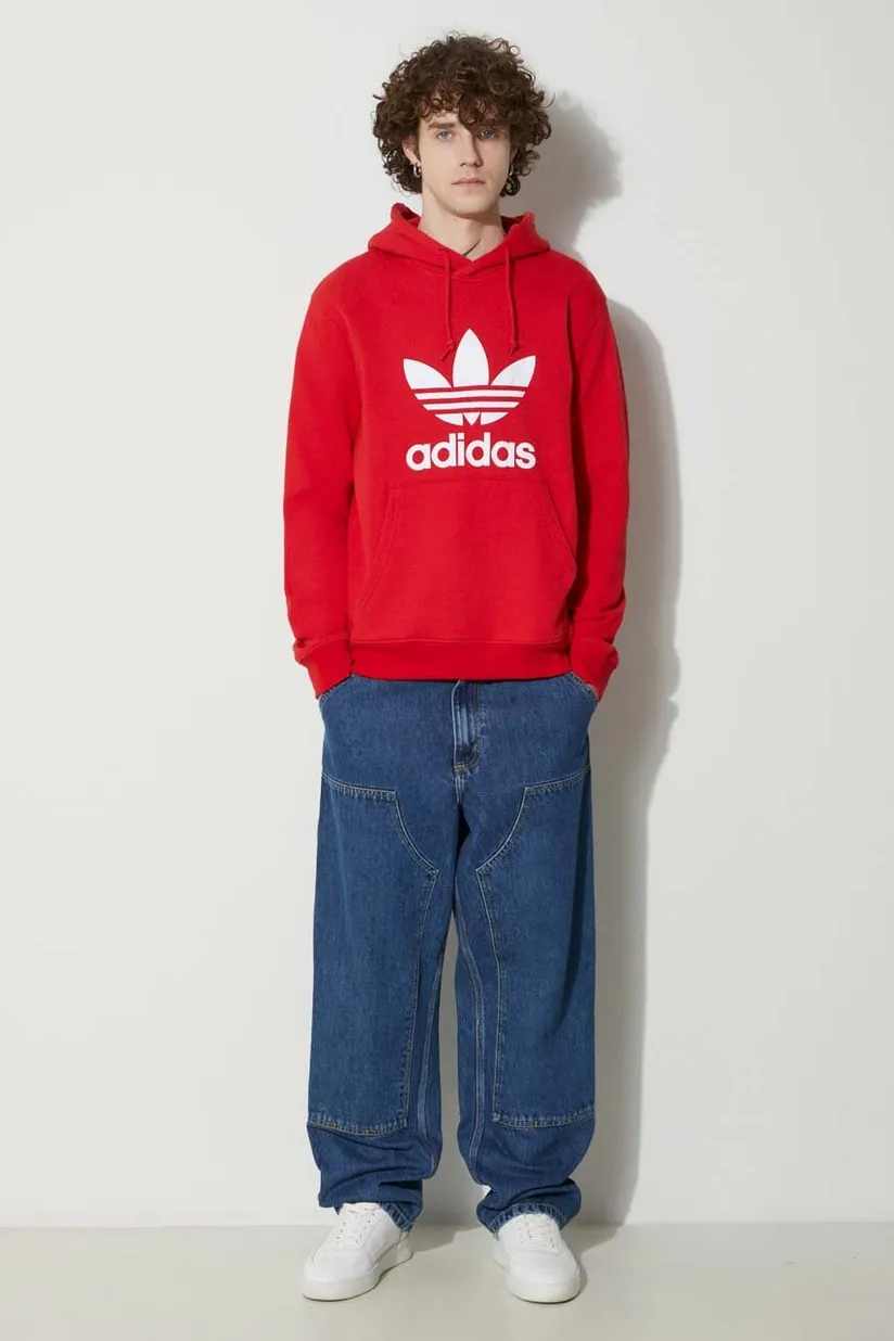 adidas Originals Graphics Archive Crew Sweatshirt IC5770 red PRM