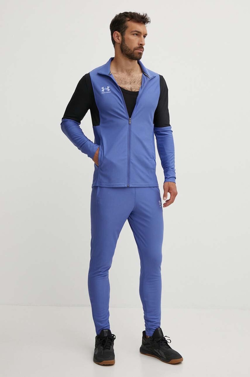 Under Armour dres sportowy Knit Track Suit kolor bordowy