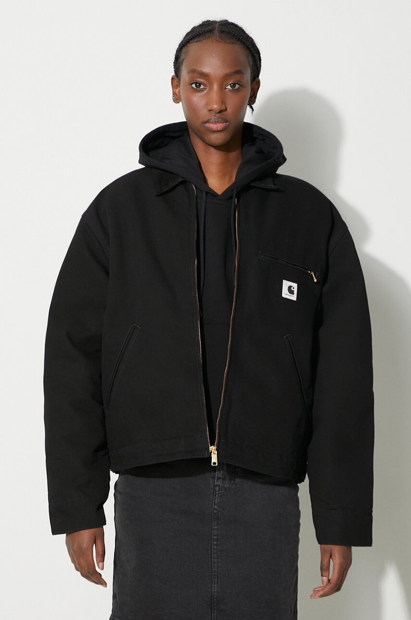 【関税&送料込】Carhartt Wip Barnett Black Jacket Carhartt WIP WMNS Barnett Jacket Black | BSTN Store
