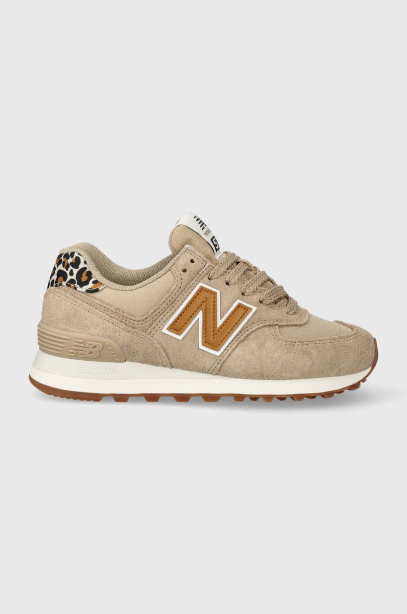New Balance 574 Tobacco Leopard Print WL574XG2 at PRM US