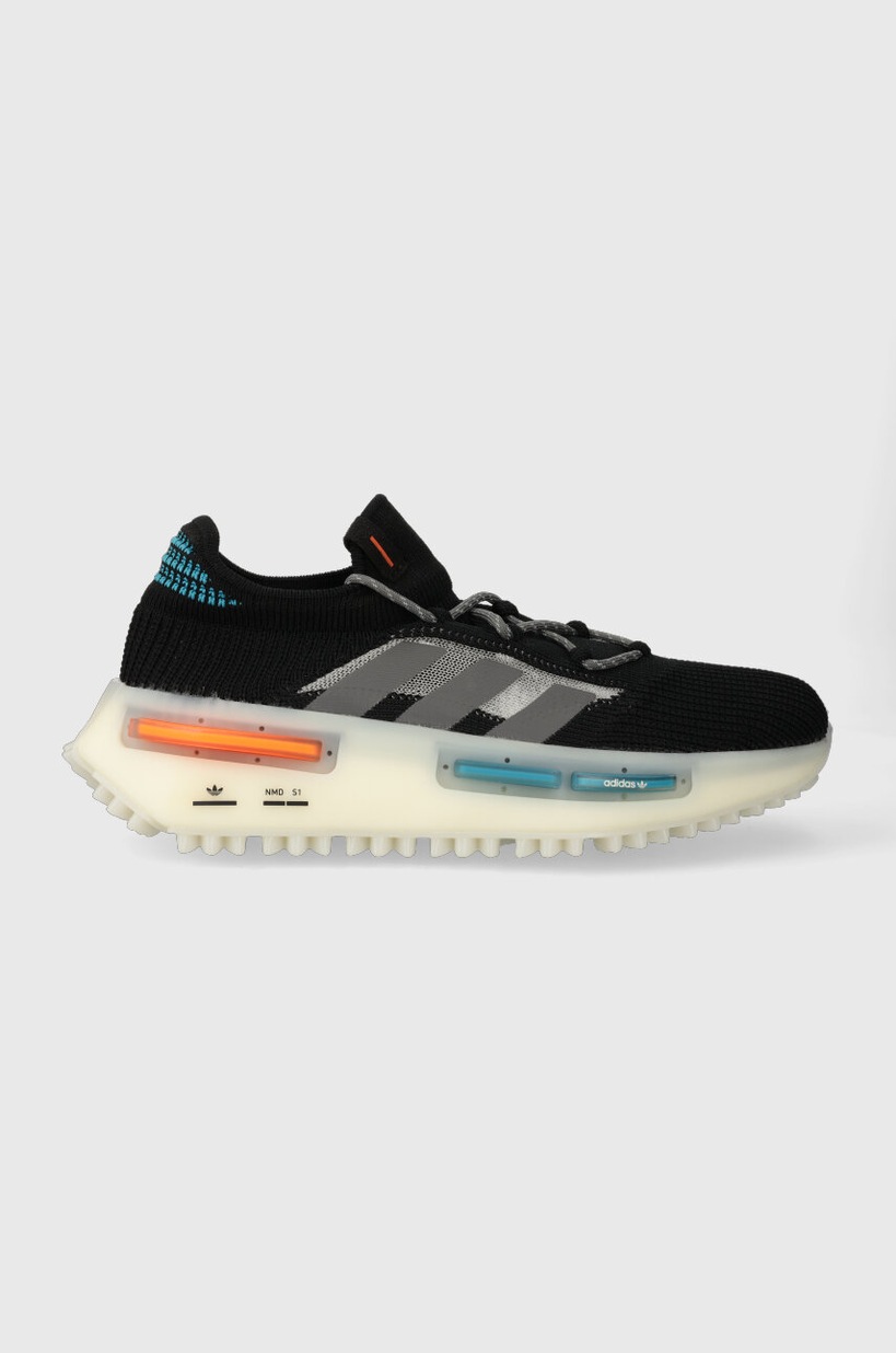 adidas NMD S1 Core Black Blue Orange FZ5706 at PRM US display picture 1