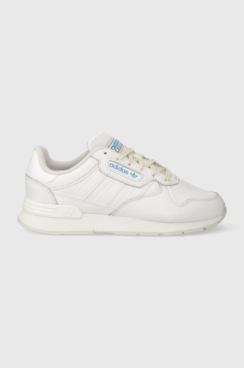Кожаные кроссовки adidas Originals Kick 74 цвет белый IF9509 на PRM