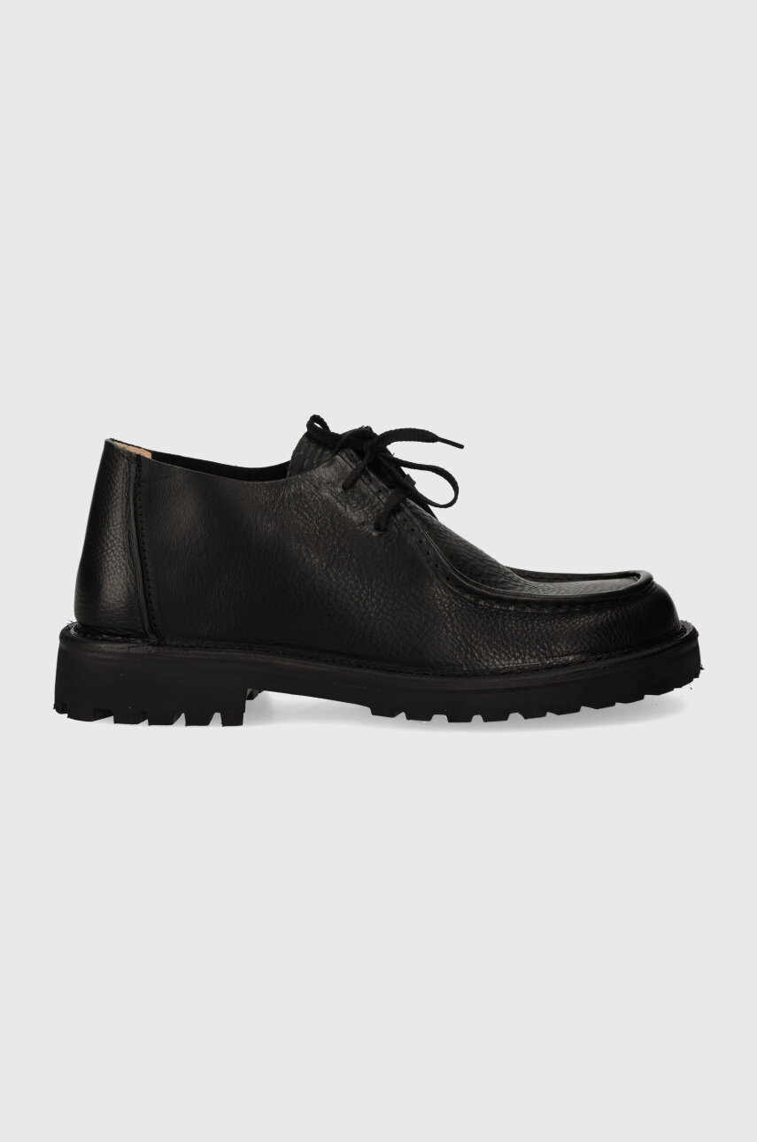Astorflex suede shoes GREENFLEX men s black color at PRM US