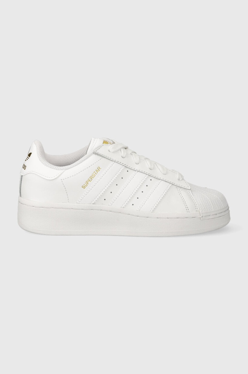 adidas gazelle silver green womens Adidas Superstar Bold Women's Shoes Wonder White-Core Black-Victory Cr main image 0