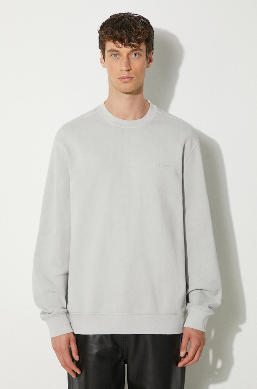 Carhartt WIP hooded sweatshirt Carhartt Sweat men s gray color hooded I030547.24FXX at PRM US