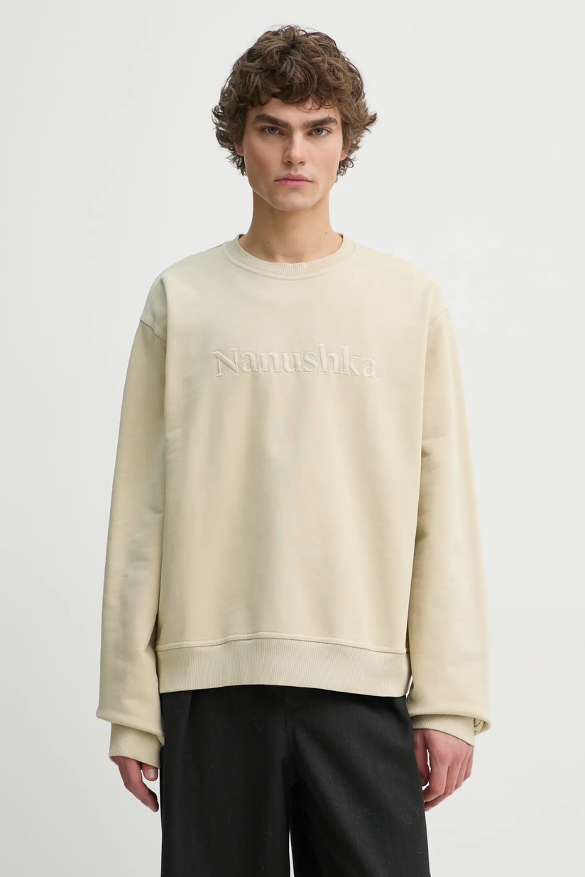 thisisneverthat sweatshirt Damaged Half Zip Polo Sweatshirt men's