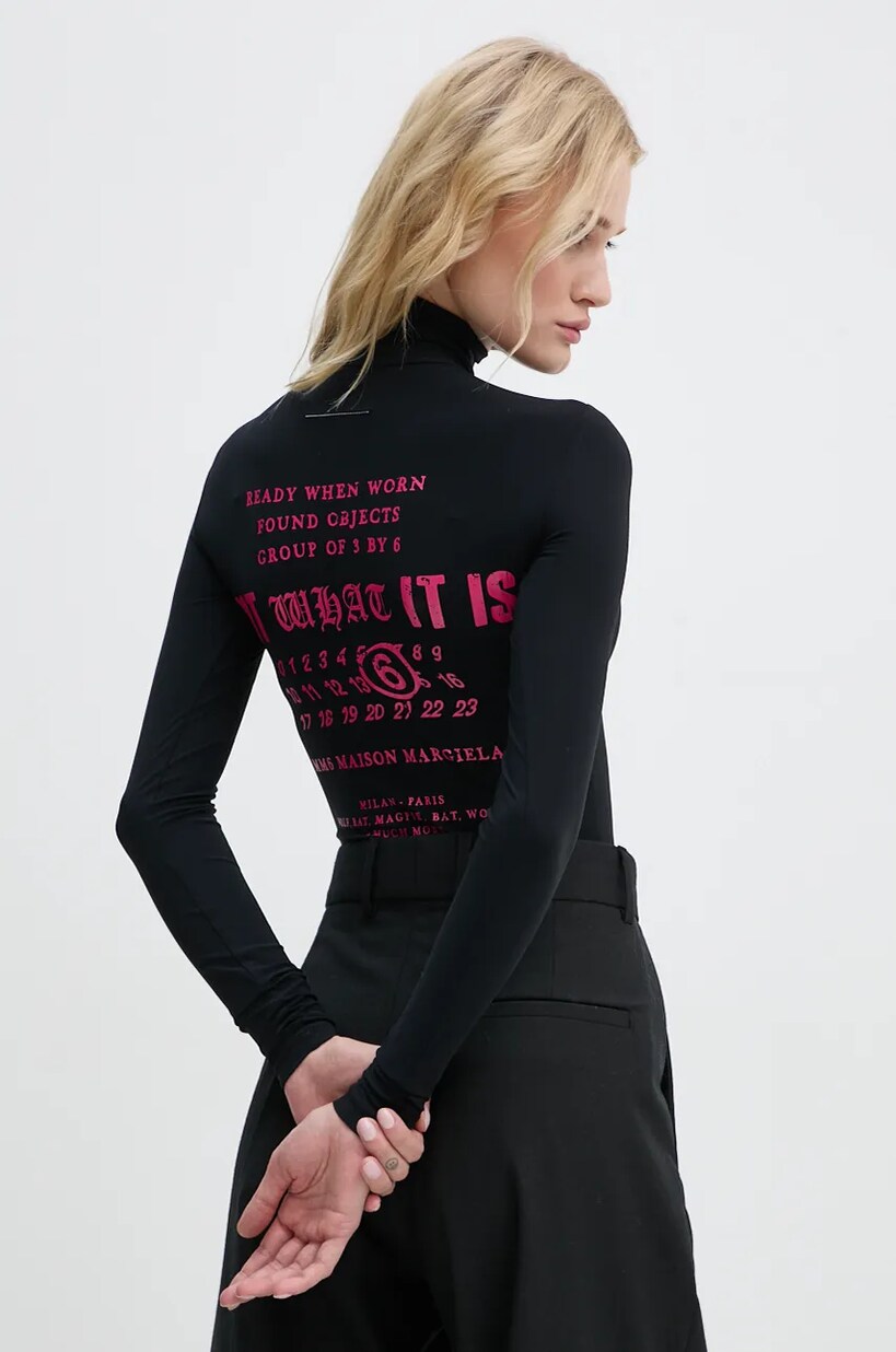 Puma longsleeve shirt women s black color at PRM US