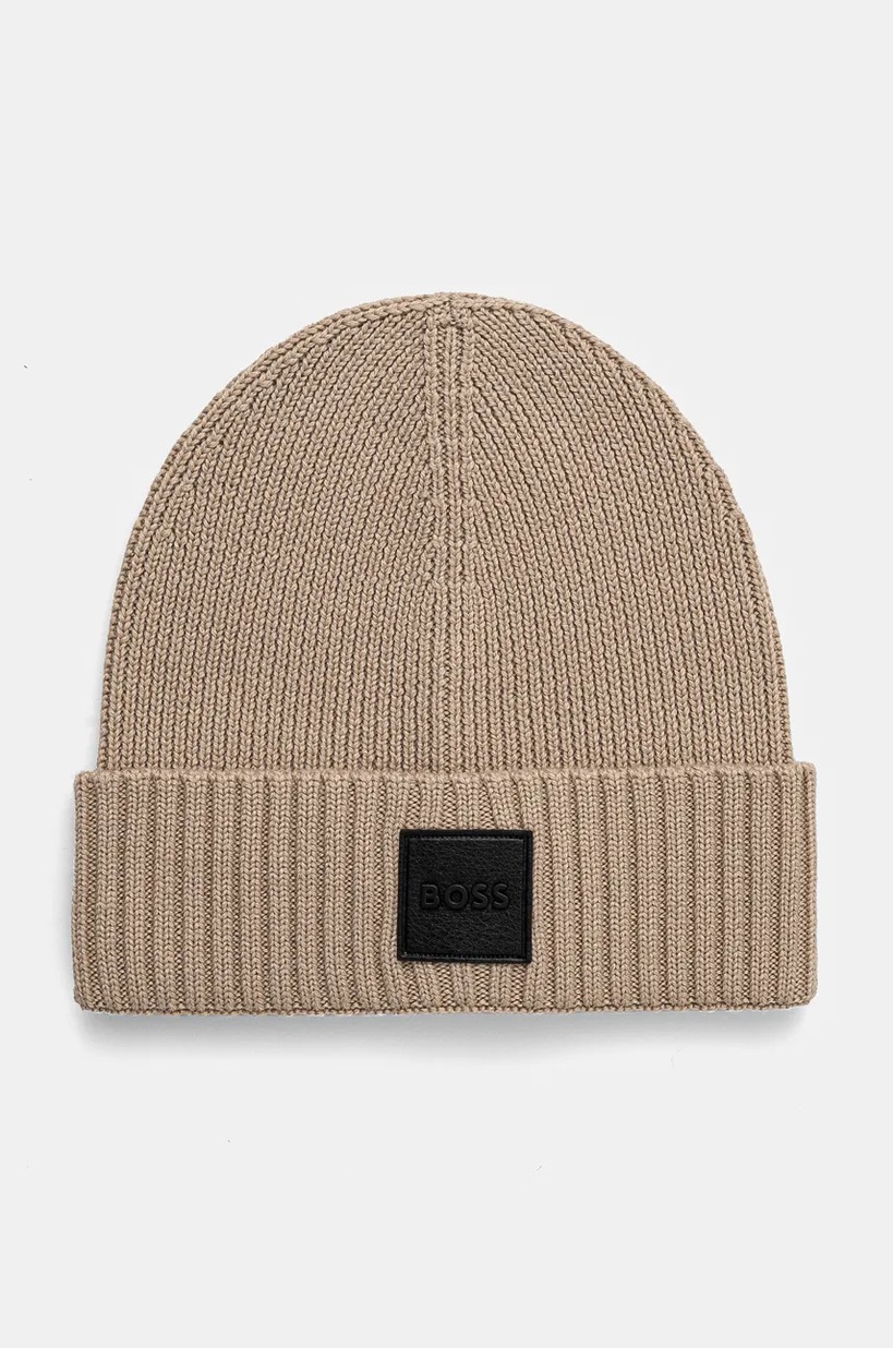 Шапка с примесью шерсти Neil Barett FISHERMAN BEANIE цвет бежевый