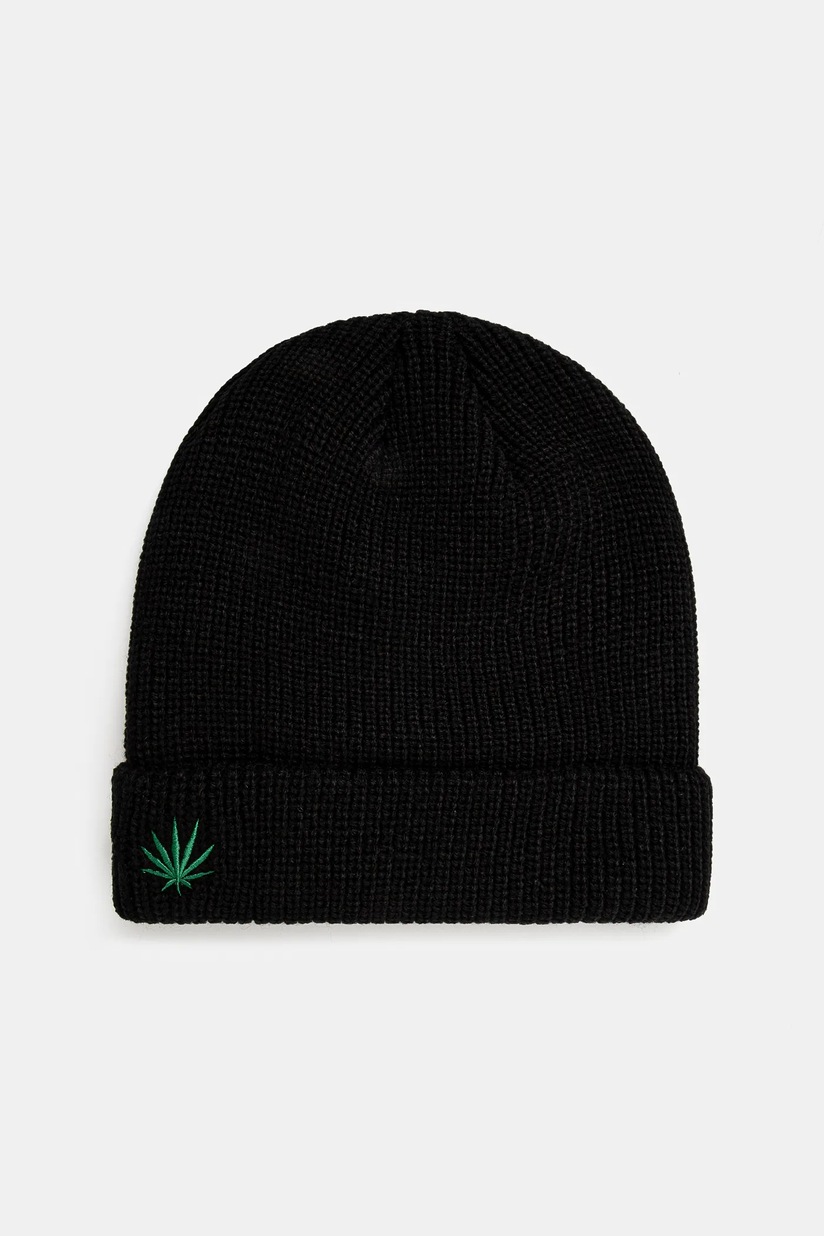 WACKO MARIA/COTTON KNIT WATCH CAP（Black） Wacko Maria beanie Knit Watch Cap black color 24FW-WMA-CP04