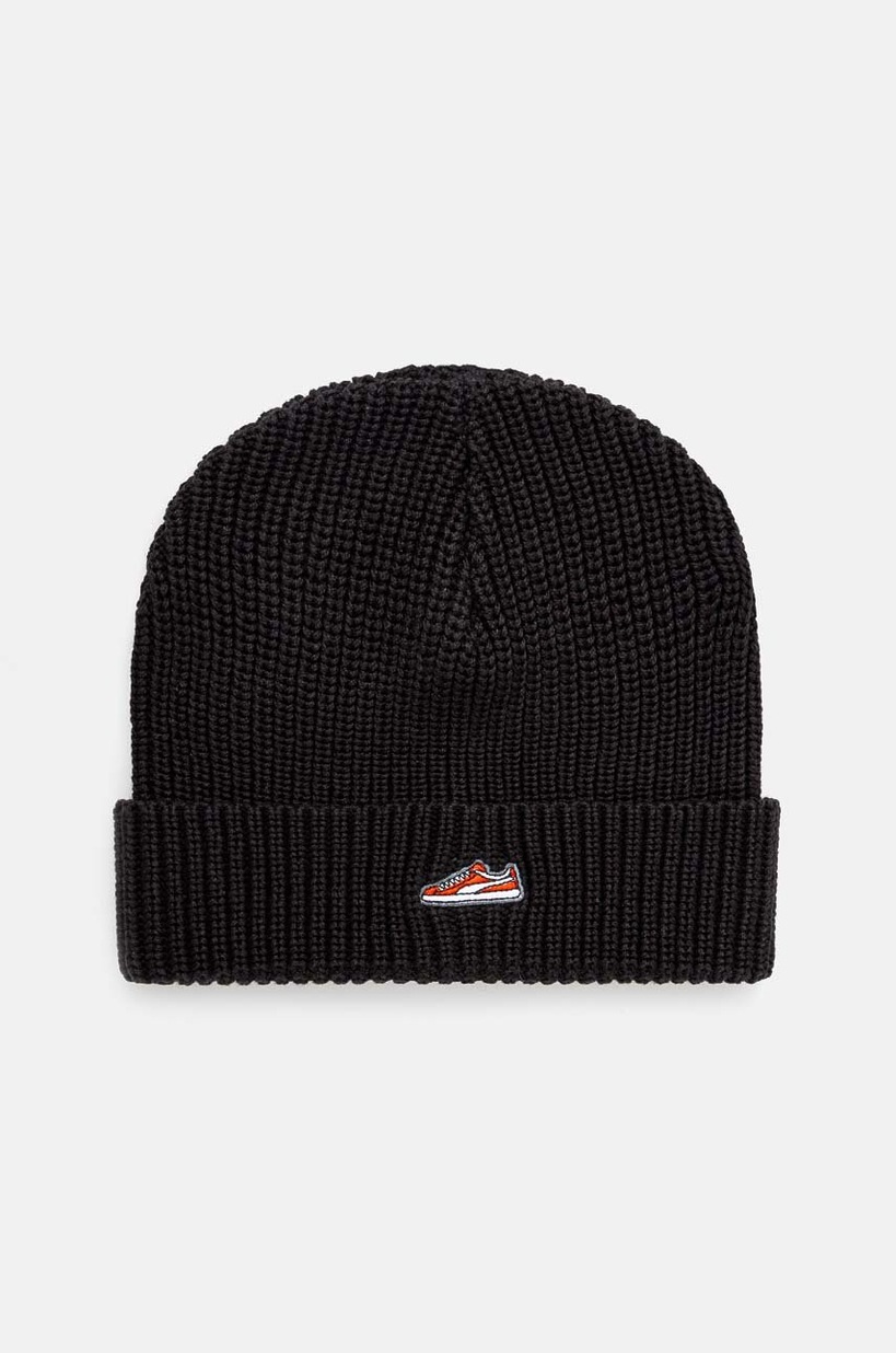 Wood Wood wool beanie Luca black color at PRM US