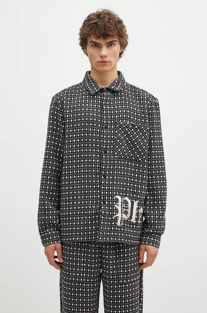 Carhartt WIP shirt Longsleeve Madison Shirt men's gray color Carhartt WIP shirt Longsleeve Madison Shirt men's gray color