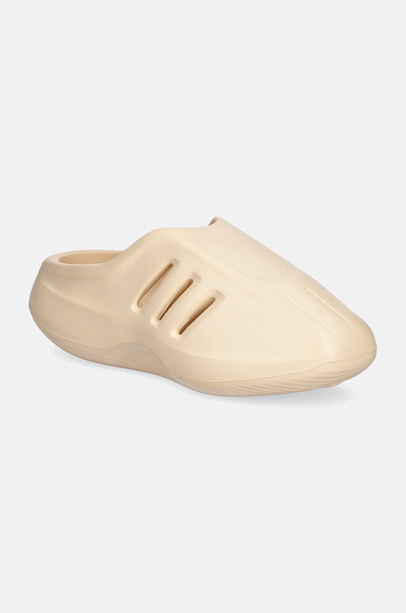 adidas Originals suede sliders Adilette RS brown color