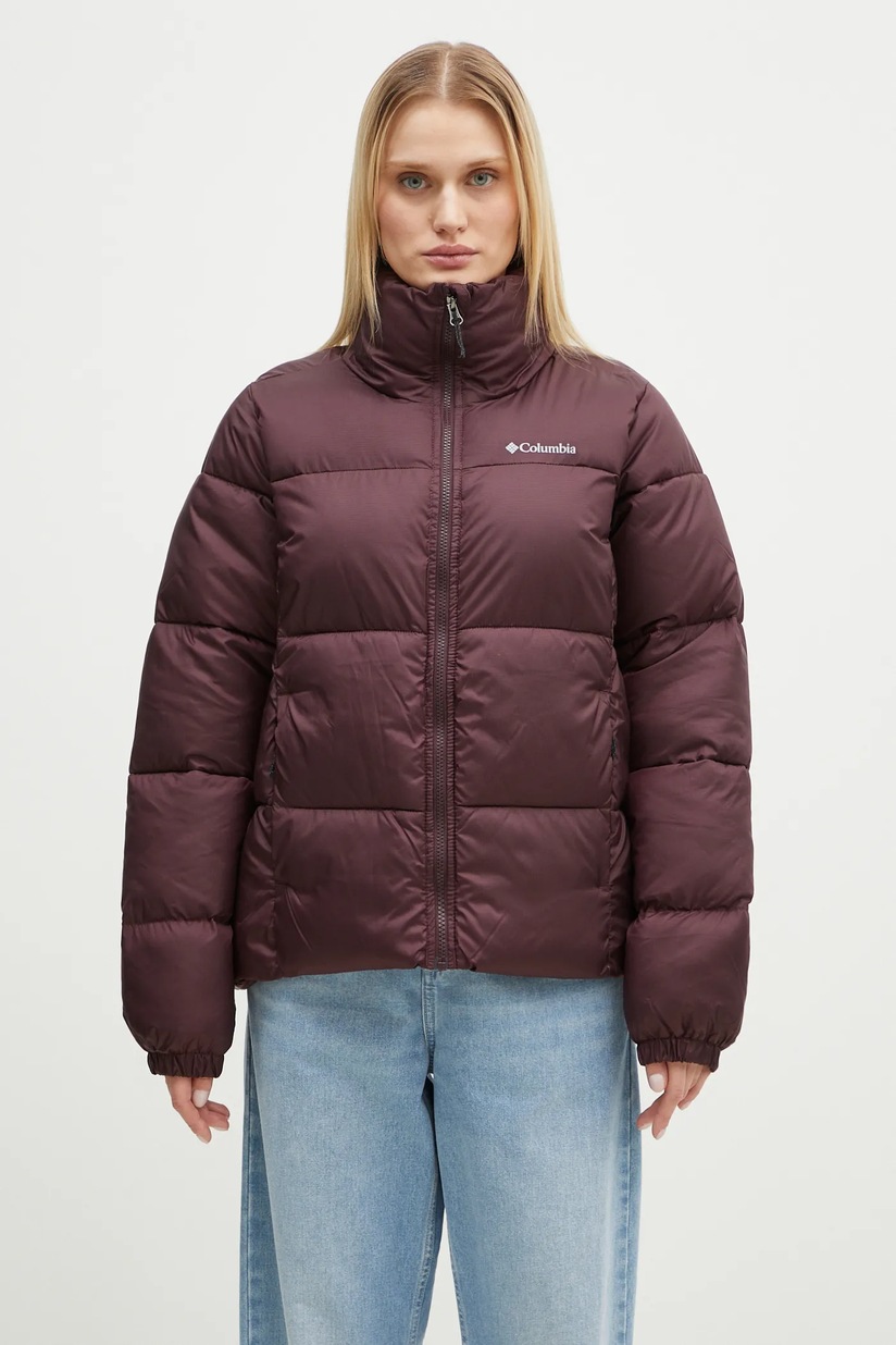 Columbia ski jacket maroon color at PRM US