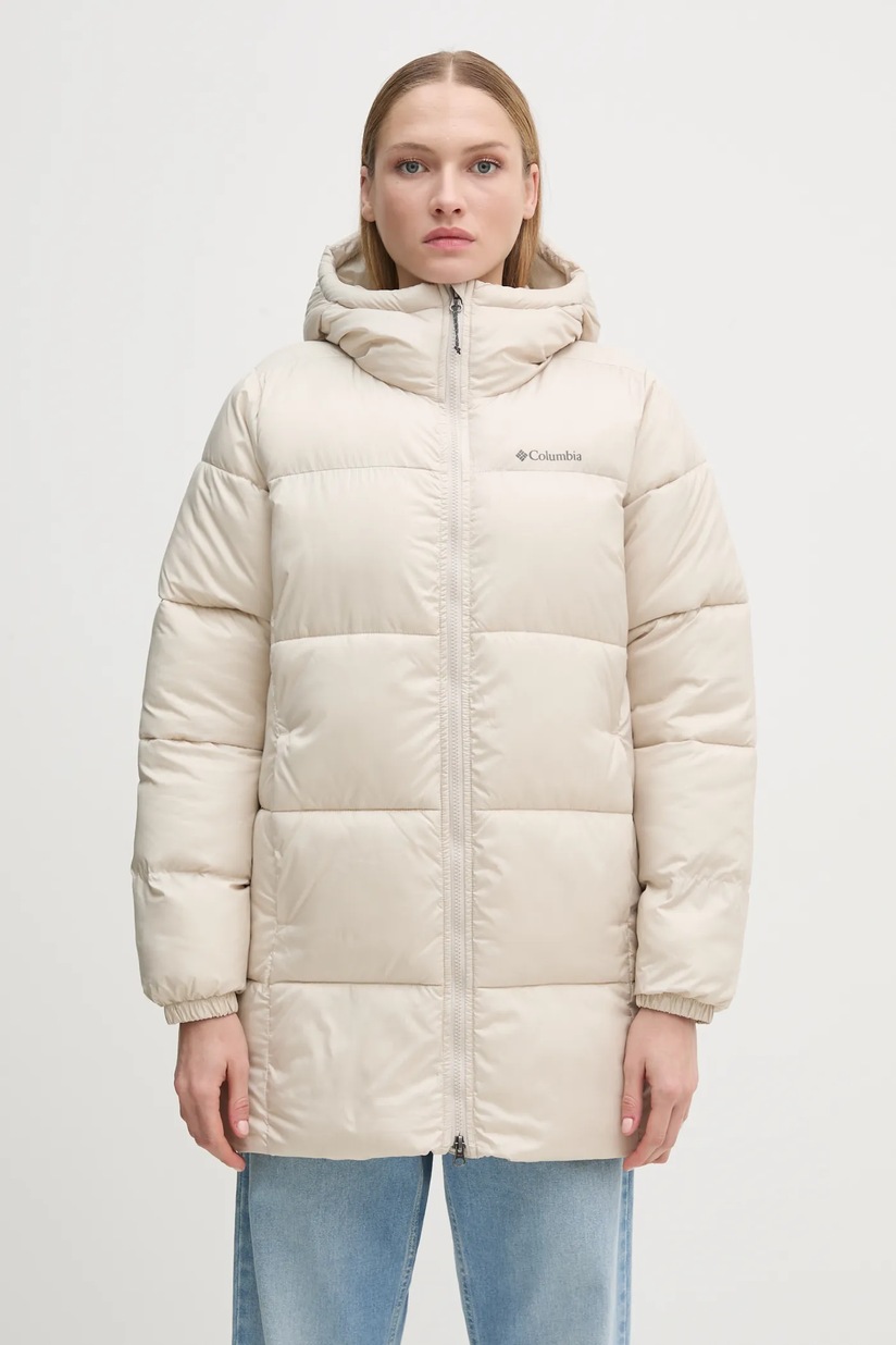 Columbia down jacket Ruby Falls women's beige color 2051454 at PRM US