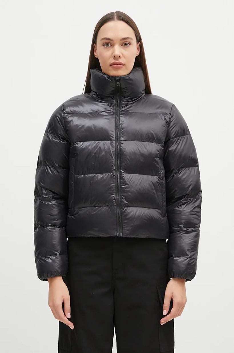 Maison Kitsuné down jacket Puffer women's black color