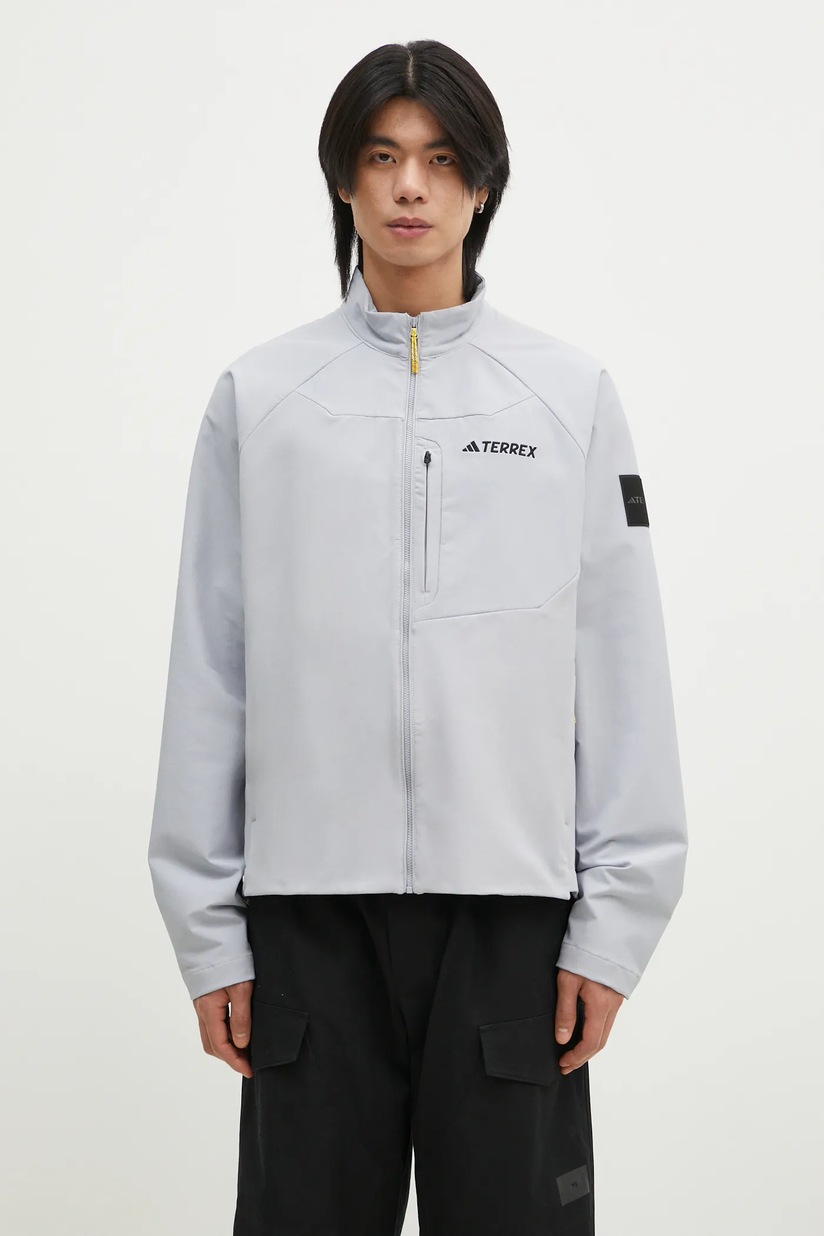 adidas jacket National Geographic Softshell Jacket men's blue