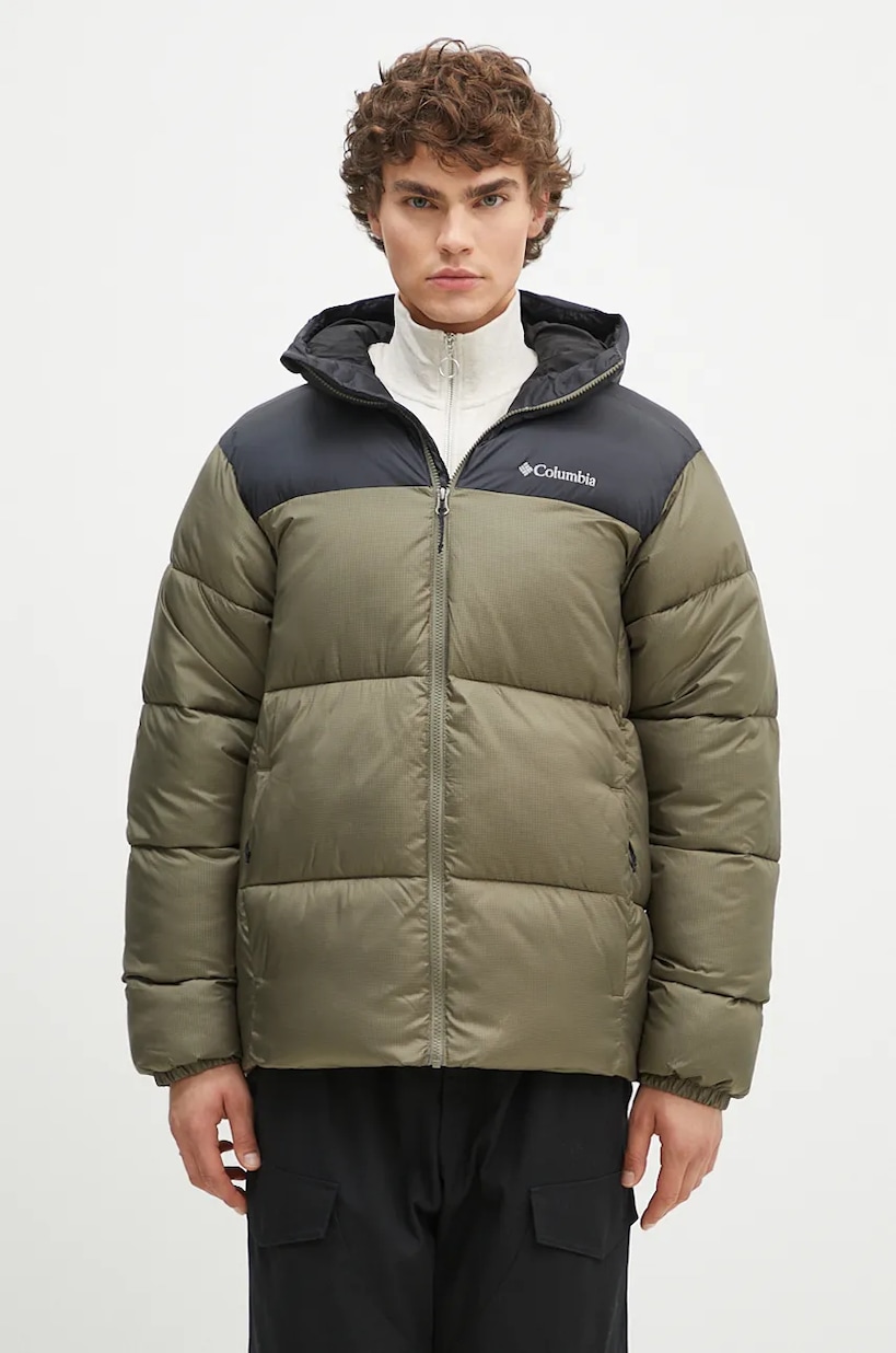 Columbia jacket Rad Padded men's green color 2071251 at PRM US Columbia jacket Rad Padded men's green color 2071251 at PRM US