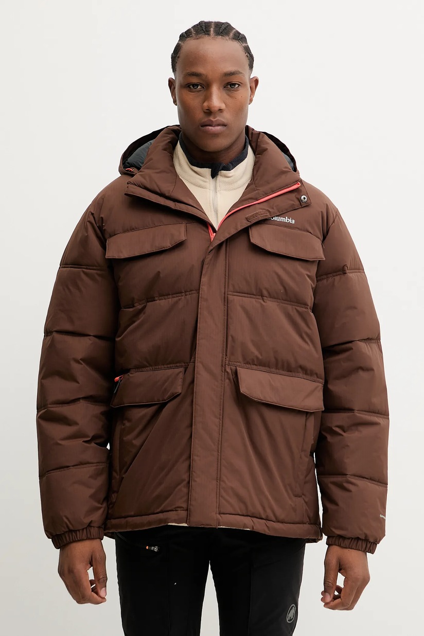 Columbia jacket men's orange color at PRM US