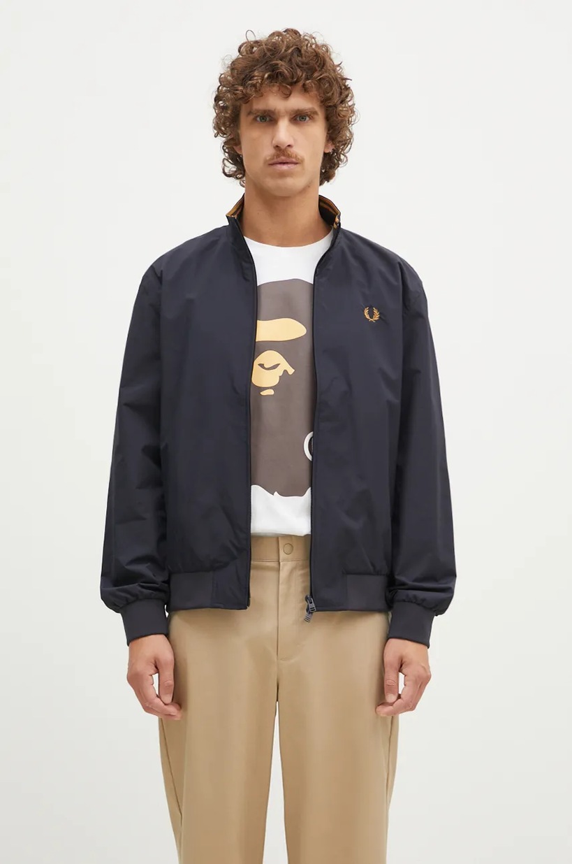 Fred perry casual jacket hot sale