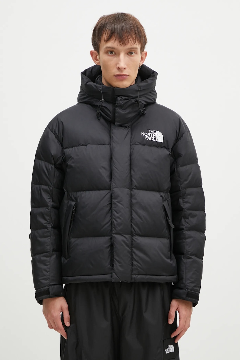 The North Face jacket Dryvent Mono Mountain black color The North Face jacket Dryvent Mono Mountain black color