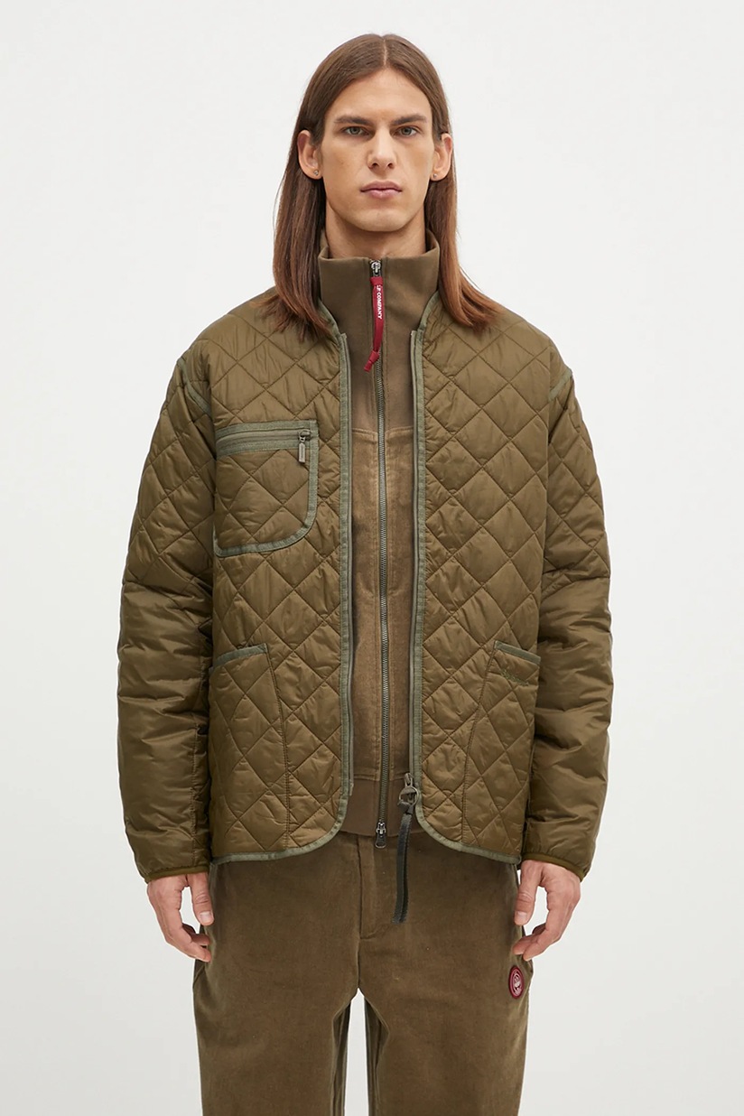 Куртка-бомбер Alpha Industries MA-1 D-Tec мужской цвет зелёный