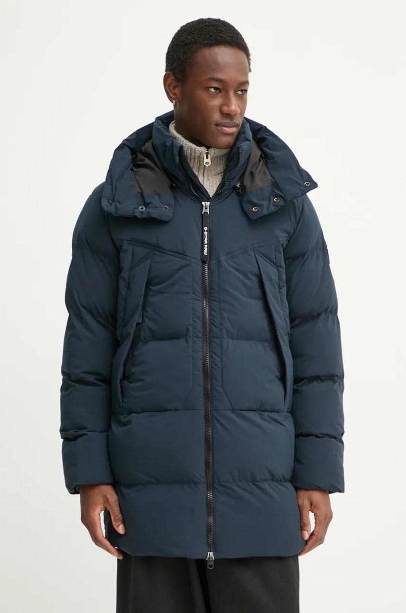 Куртка Tommy Hilfiger мужская цвет синий зимняя MW0MW36593