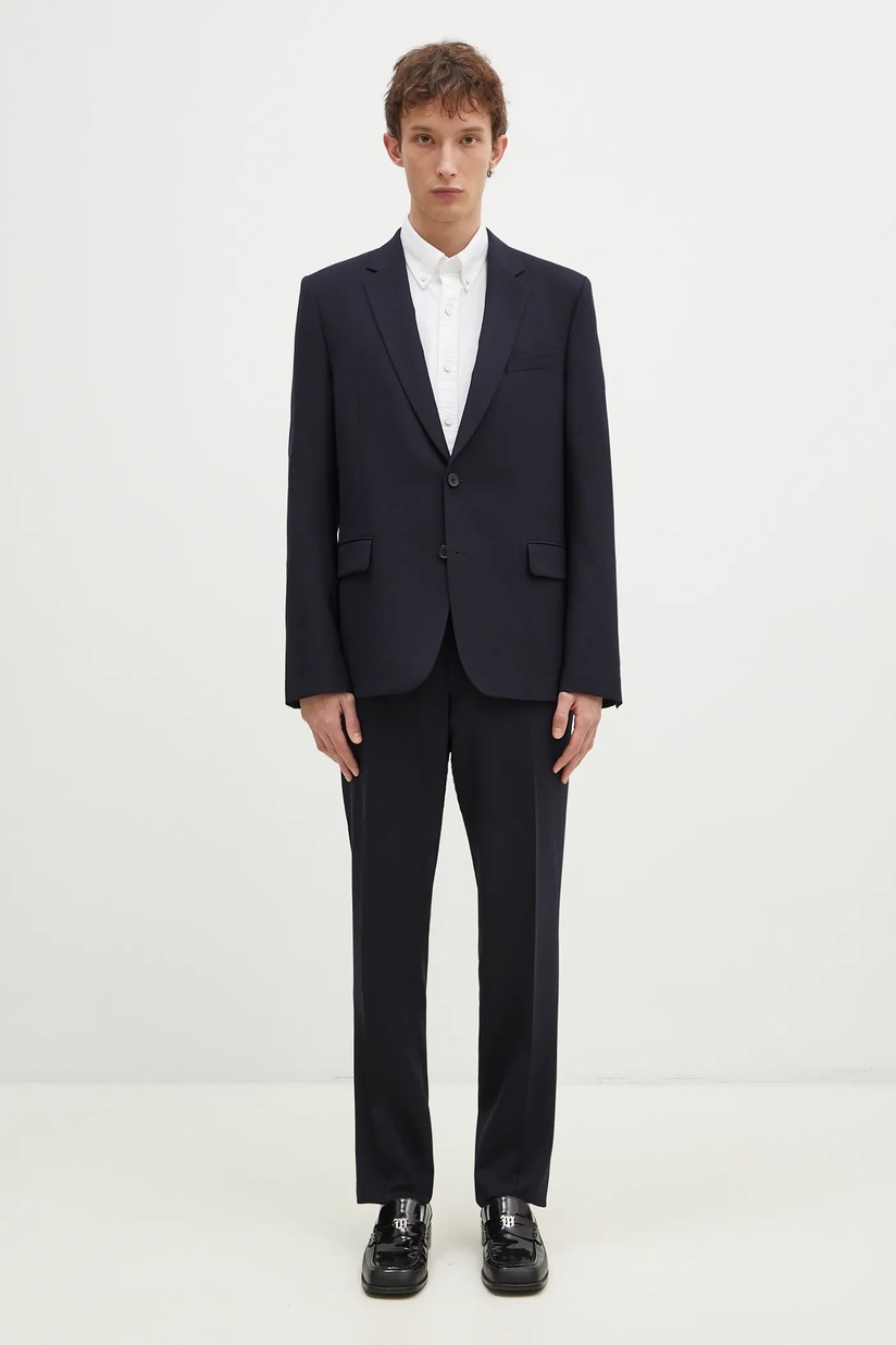 Paul Smith woolen suit navy blue color smooth M1R-1457-M00001 at