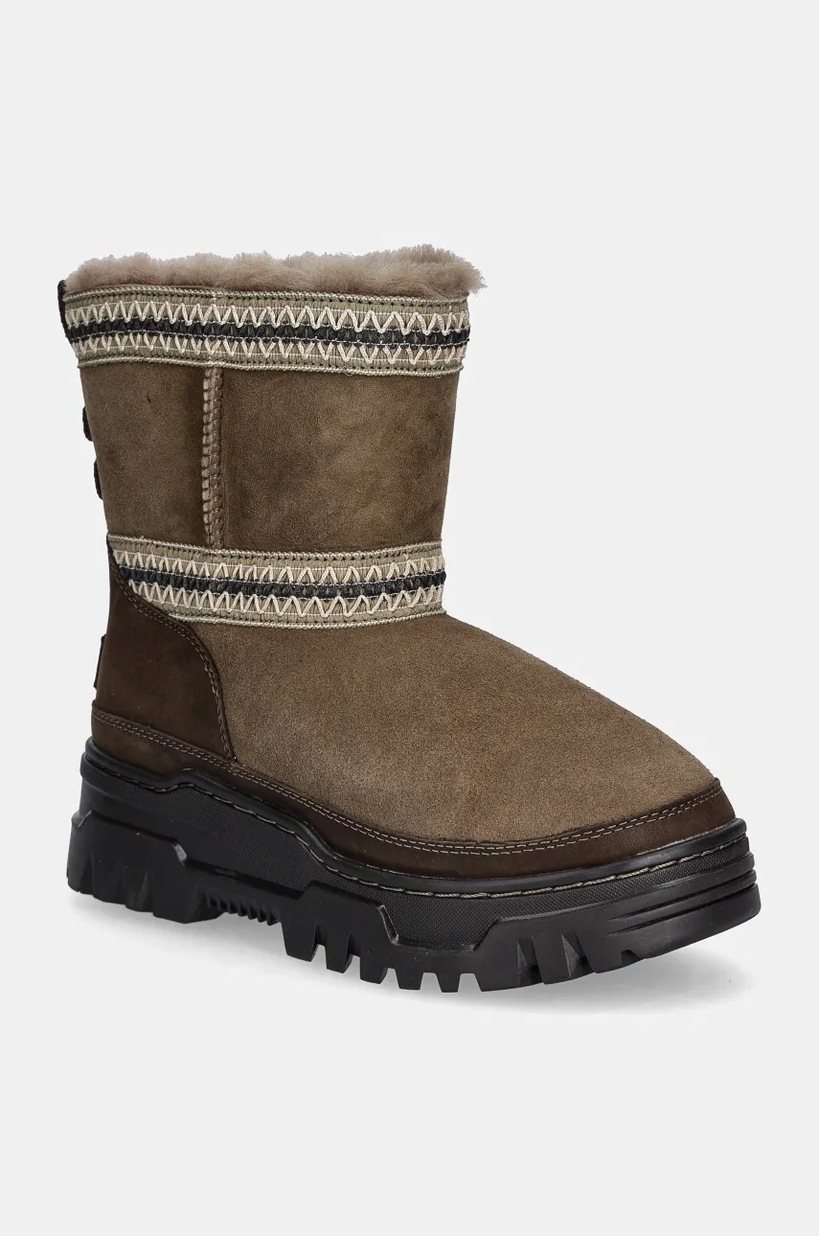 UGG snow boots Classic Mini Trailgazer brown color 1158322-HCK at