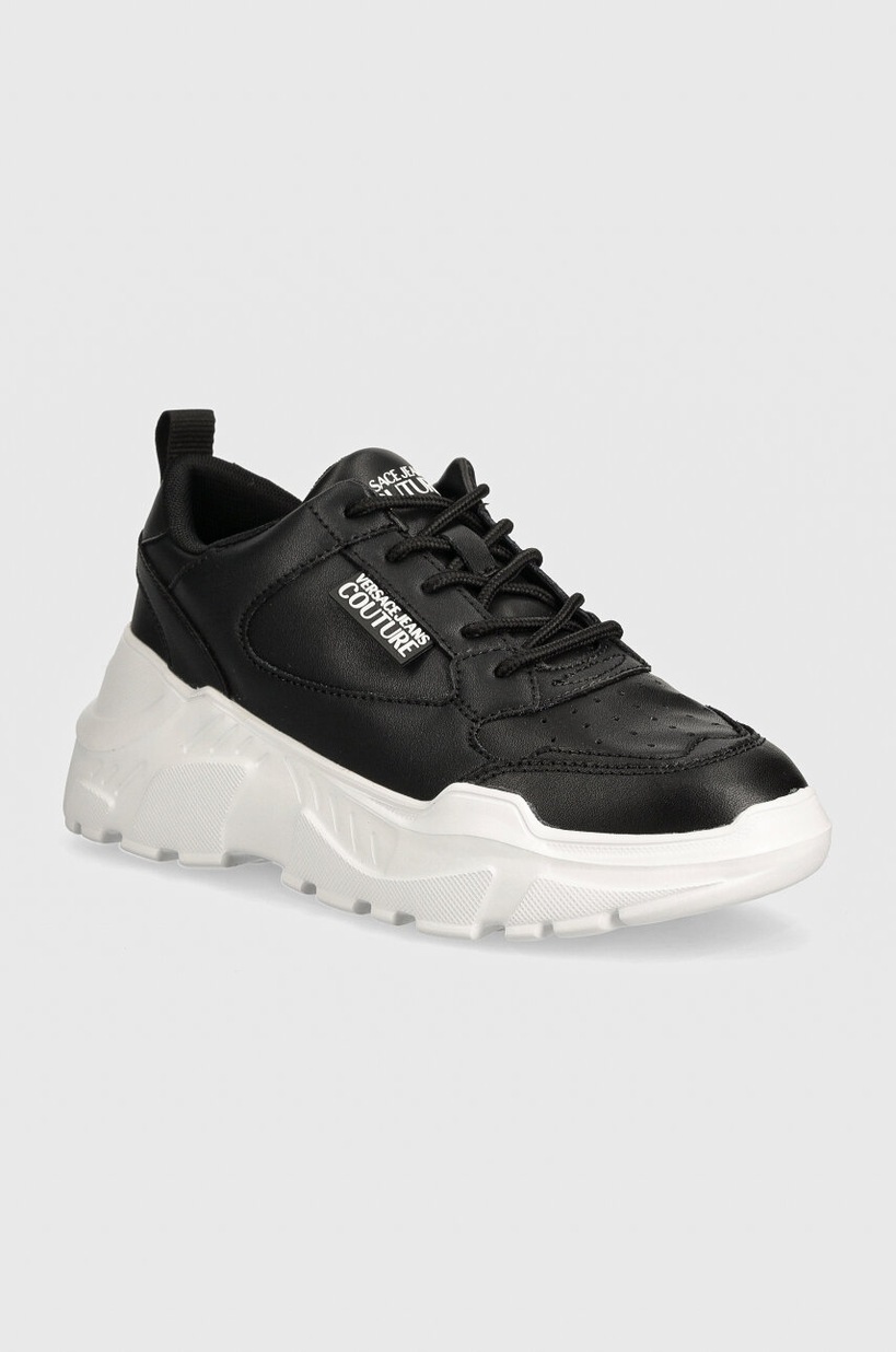 Versace Jeans Couture sneakersy damskie kolor czarny