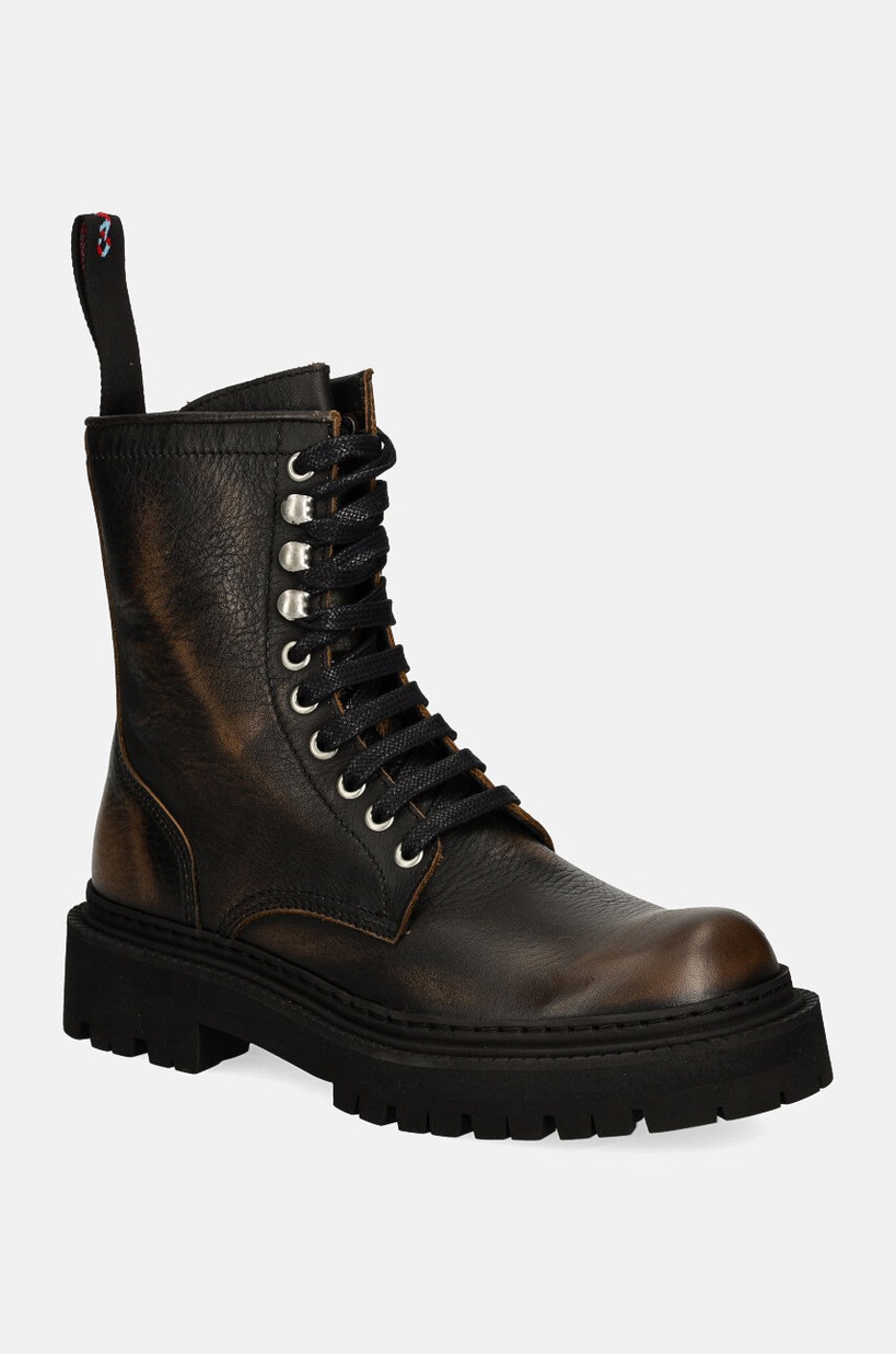 Нубуковые ботинки Timberland Stone Street цвет коричневый на