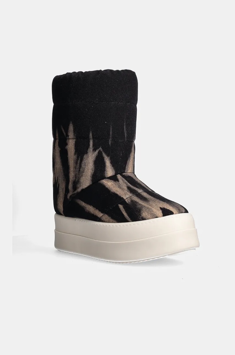 Rick Owens pantofi Woven Padded Boots Army Megatooth Ankle Boot