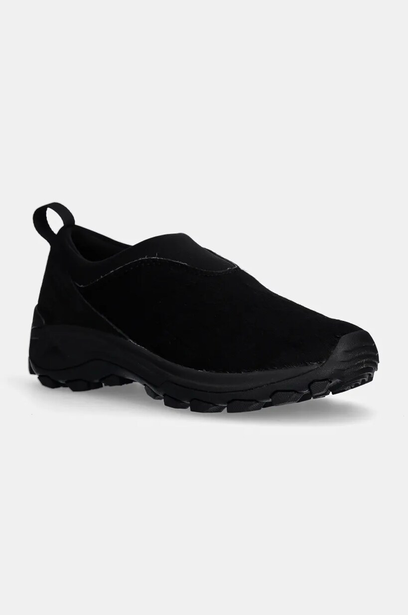 Merrell black leather shoes deals