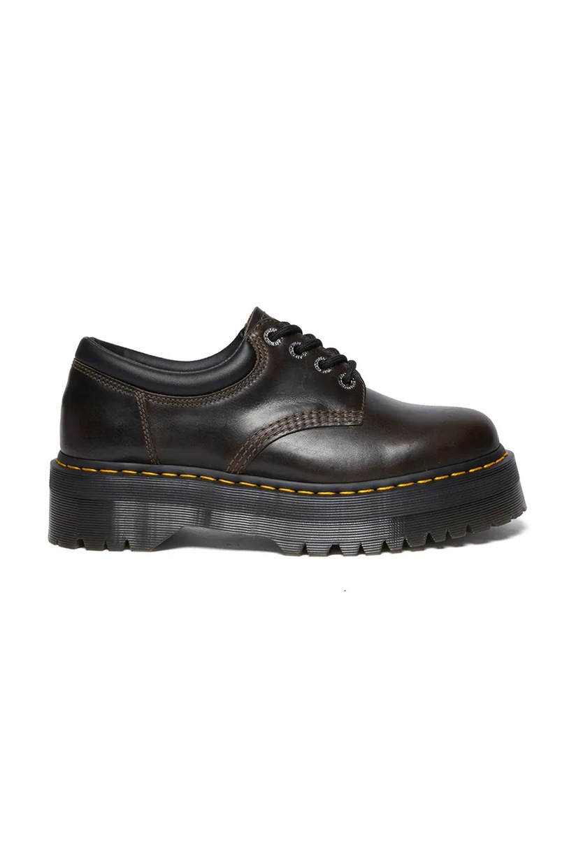 Dr. Martens półbuty skórzane 8053 Quad kolor czarny
