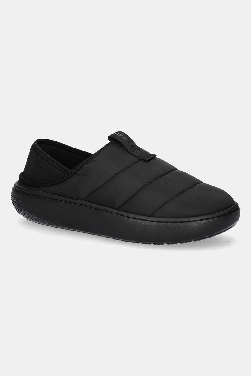 Crocs slippers Classic Puff Moc black color 210706 at PRM US