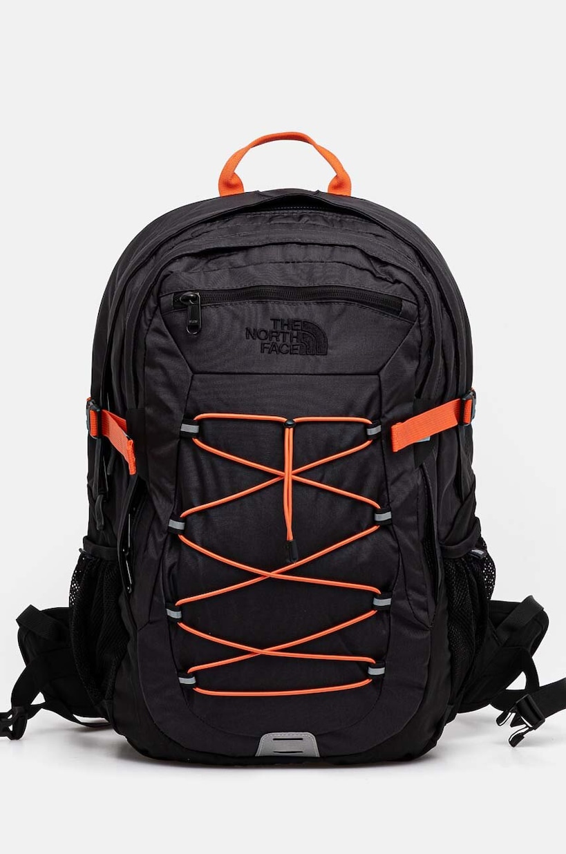 north face backpack black orange The Tibetan Orange/Asphalt Grey Connector With a generous capacity The North Face Borealis Classic