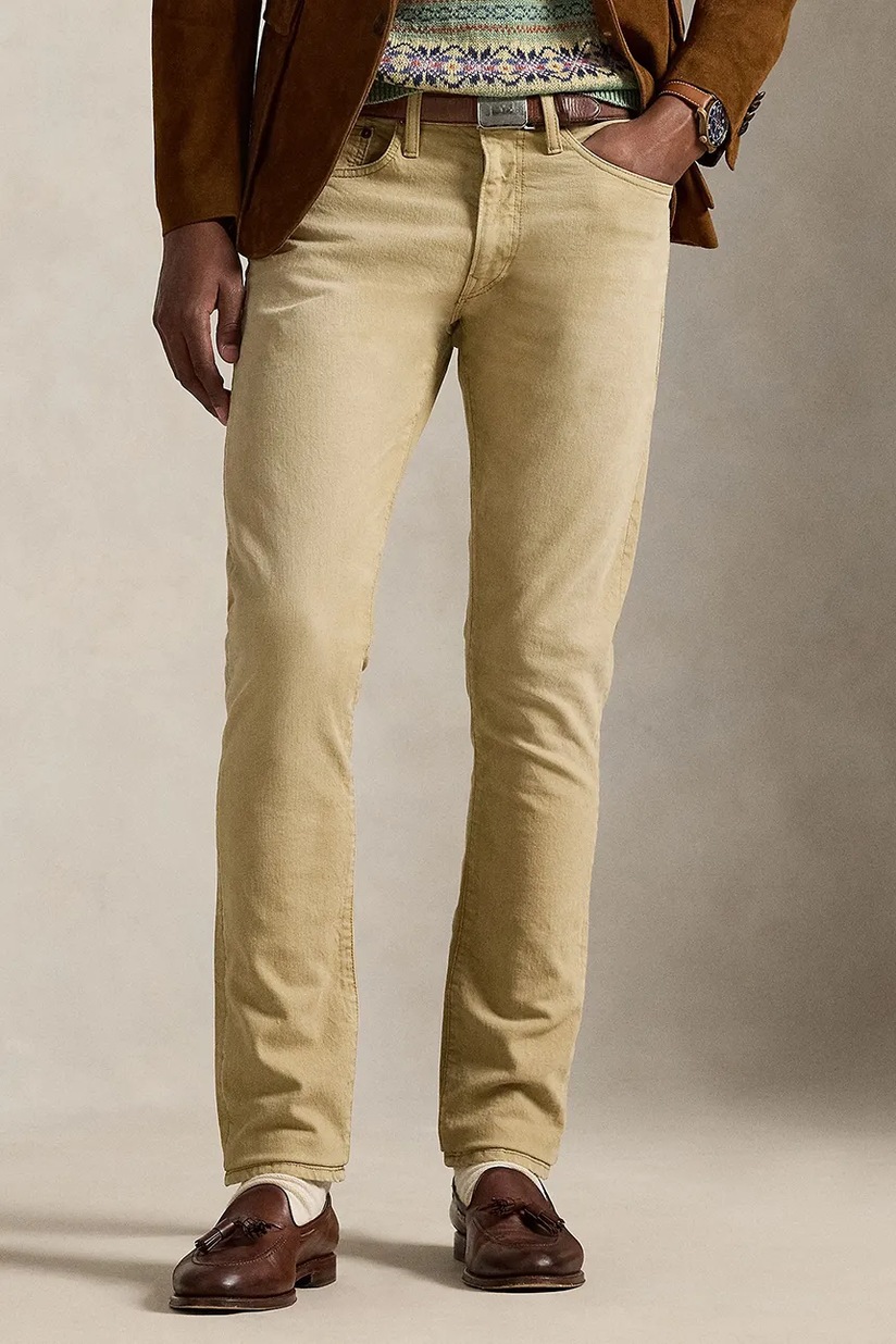 Polo Ralph Lauren slim fit jeans Men's white 710956083 at PRM US