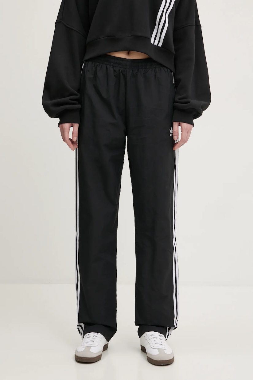 adidas Originals trousers Adibreak Velour Track Pant women's black adidas Originals trousers Adibreak Velour Track Pant women's black