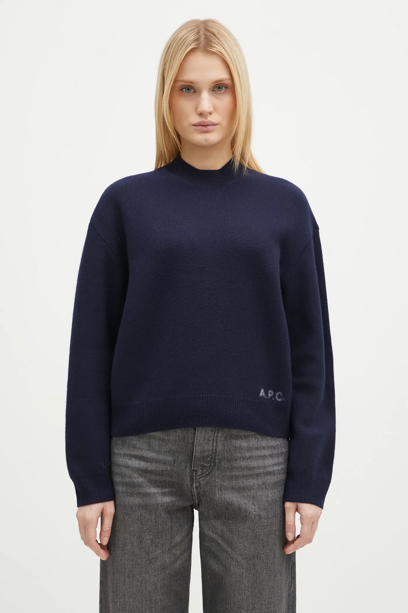 Maison Kitsuné woolen jumper Bold Fox Head Patch PRM EU