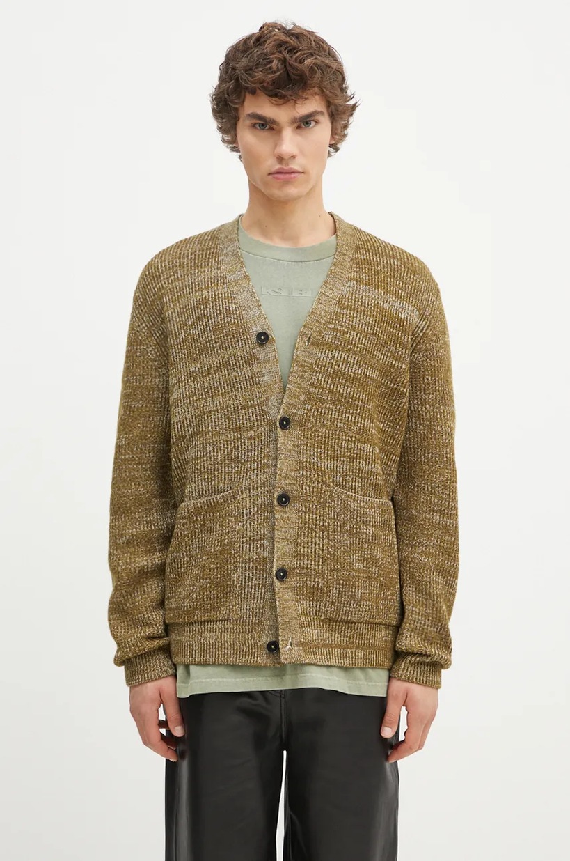 NEIGHBORHOOD cardigan Plain Cardigan green color 251FUNH.KNM01 at